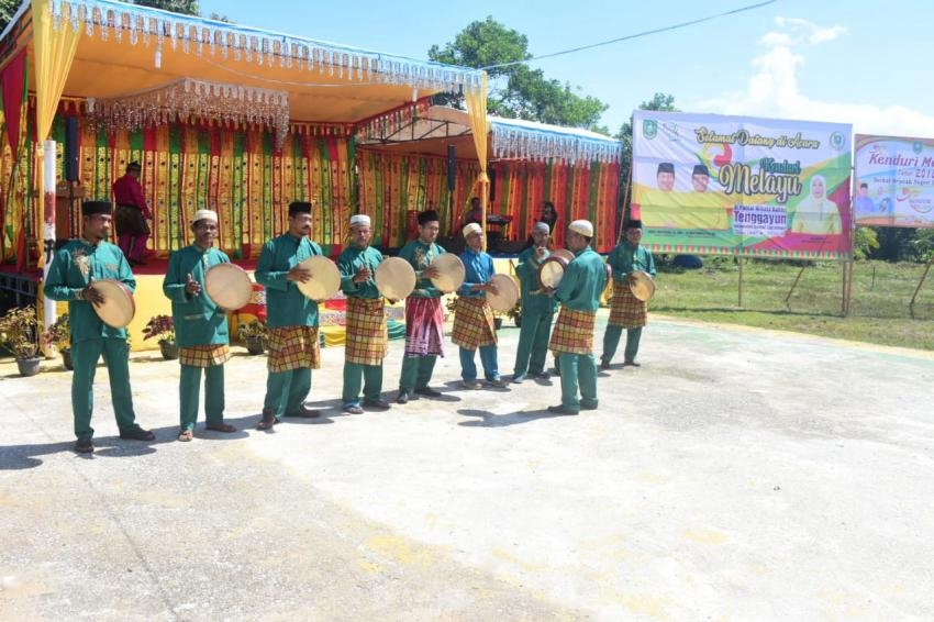 Atraksi Kompang Massal Kenduri Melayu 2018